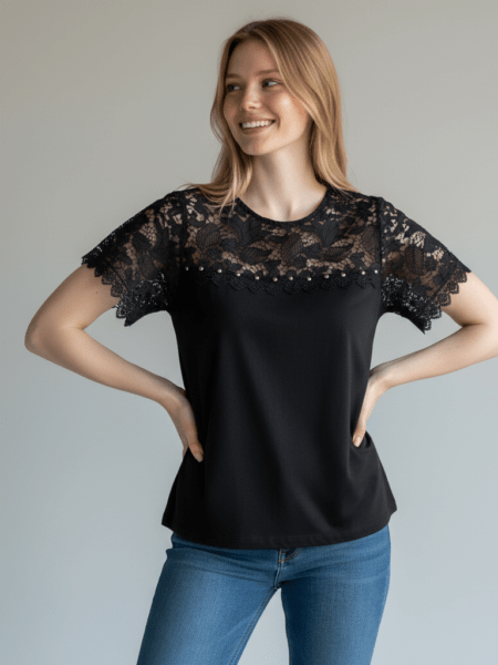 Remera ENCAJE
